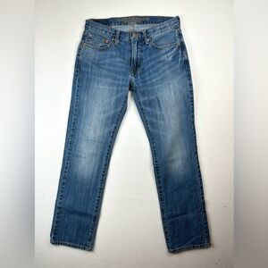 American Eagle Outfitters Slim Straight Medium Wash Denim Jean
